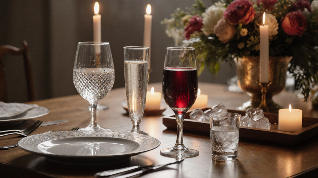 Где должны стоять бокалы на праздничном столе: правила расстановки и распространённые ошибки