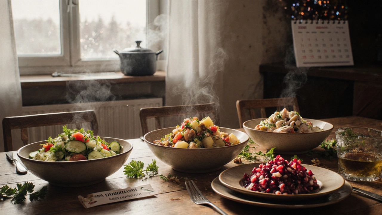 Сколько салатов должно быть на праздничном столе: практическое руководство для идеального праздника