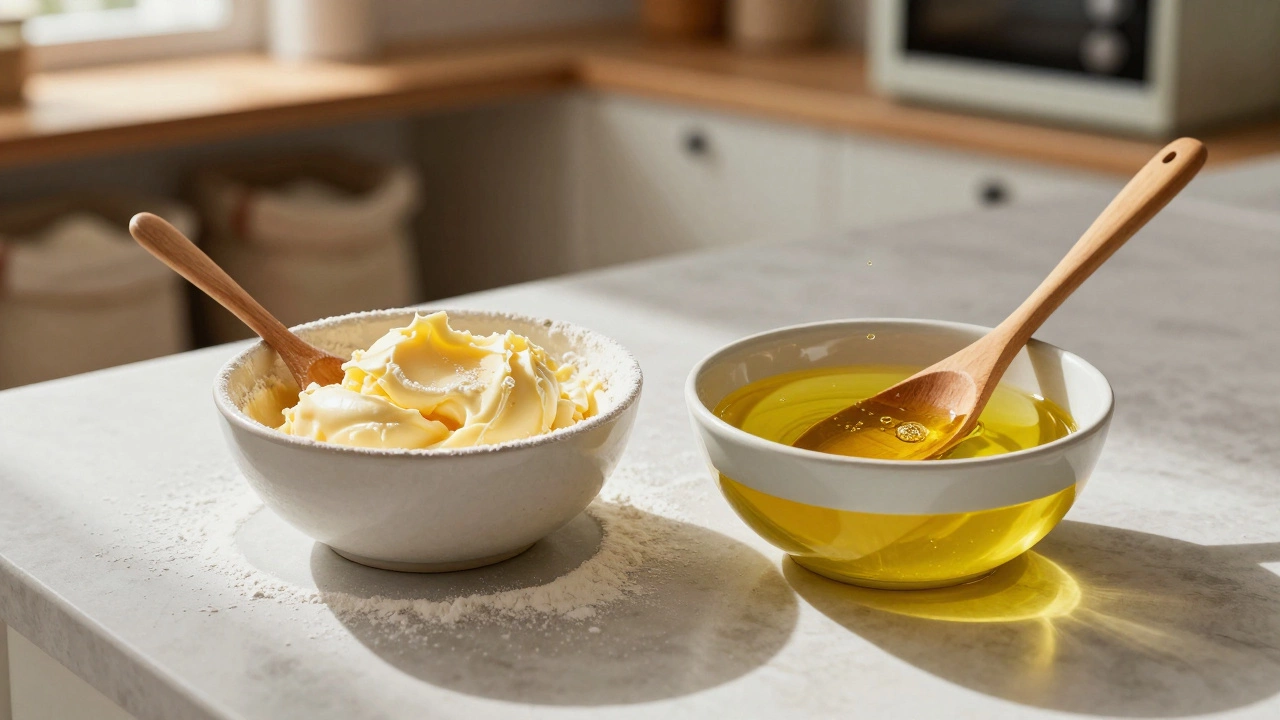 Что вреднее: подсолнечное или сливочное масло? Выбор для десертов